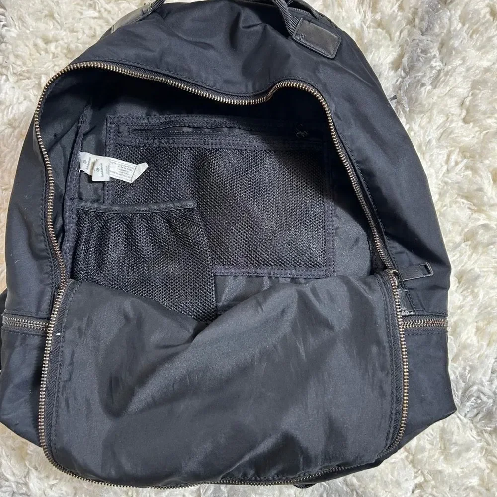 Lululemon Athletica Black Backpack